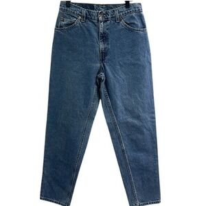 Levi's 950 Women's/Juniors Vintage Relaxed Fit Tapped Leg Jean Orange Tag Size 9